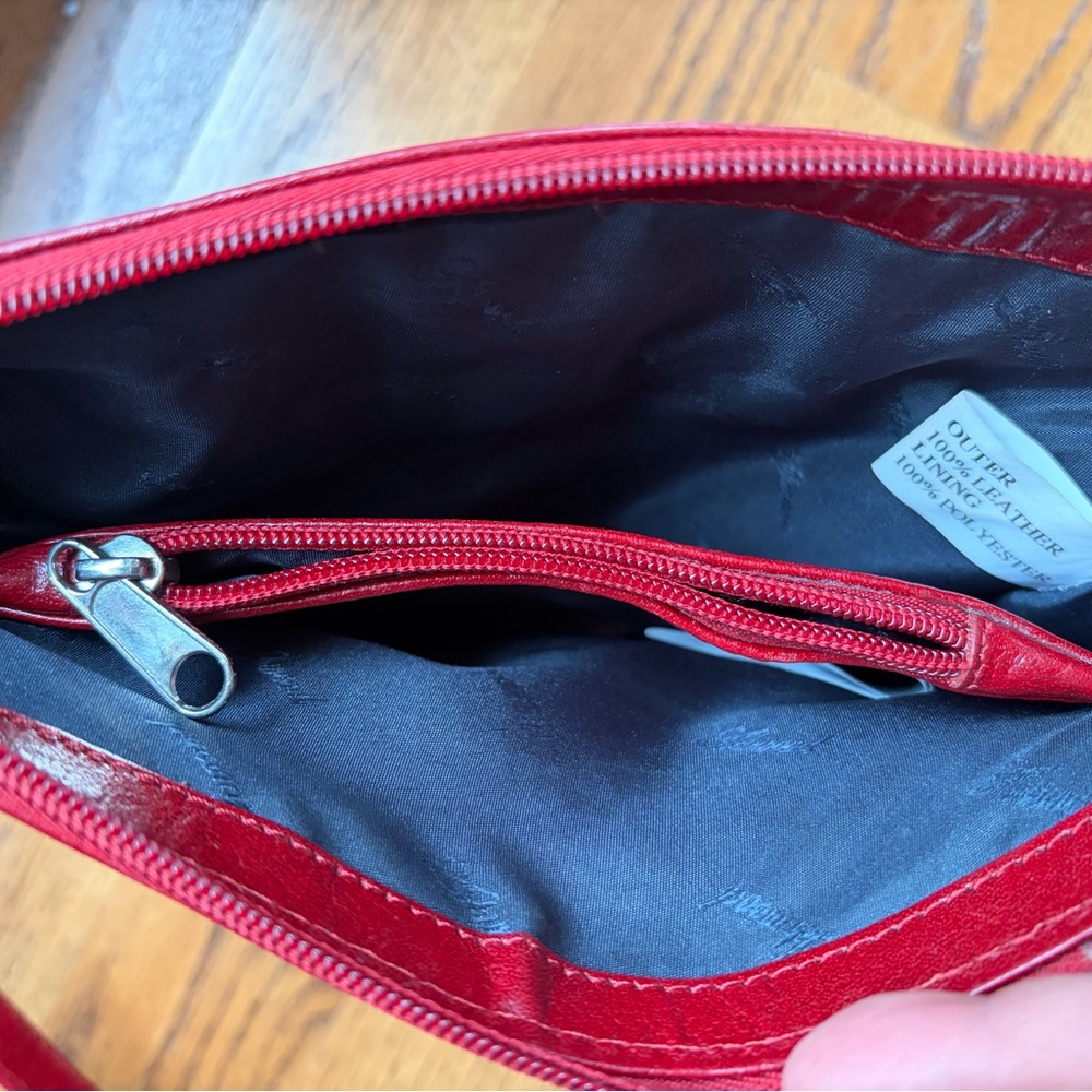 Ashwood Crossbody Bag Women's Red Genuine Leather Purse. Gorgeous ❤️ - Picture 5 of 10